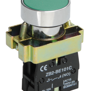 Кнопка IEK LAY-BA31 1з зелёный (20)