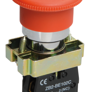 Кнопка IEK LAY5-BS542 Гриб 1з аварийная фиксируемая (20)