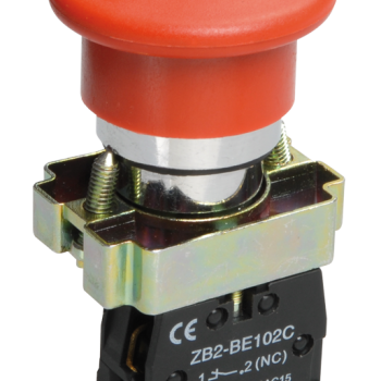 Кнопка IEK LAY5-BT42 Гриб 1з аварийная фиксируемая 220В (20)