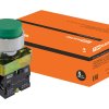 Кнопка TDM BL31 1з зелёный (10)