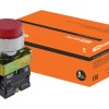 Кнопка TDM BL42 1р красный