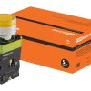 Кнопка TDM BW3561 1з подсветка жёлтый (10)