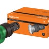 Кнопка TDM SB7-CWM31-24V Гриб 1з подсв 24В зеленая (10)