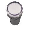 Лампа индикаторная IEK AD-22DS(LED) белый 220В (10)