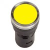 Лампа индикаторная IEK AD-22DS(LED) желтый  36В (10)