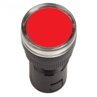 Лампа индикаторная IEK AD-22DS(LED) красный 220В (10)