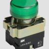 Лампа индикаторная IEK LAY5-BU63 зеленый (20)