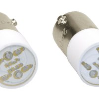 Лампа индикаторная IEK сменная красный матрица/24В