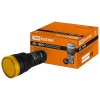 Лампа индикаторная TDM AD-16DS(LED)матрица d16мм желтый 24В AC/DC