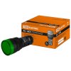 Лампа индикаторная TDM AD-16DS(LED)матрица d16мм зеленый 12В AC/DC