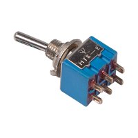 Тумблер Rexant вкл-выкл-вкл  3А 2п микро (10)