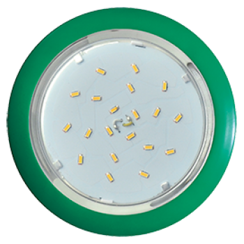 Светильник точечный GX53 зеленый Ecola 5355 (10/50)