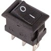 Выключатель Rexant вкл-вкл  3А микро черный (10)