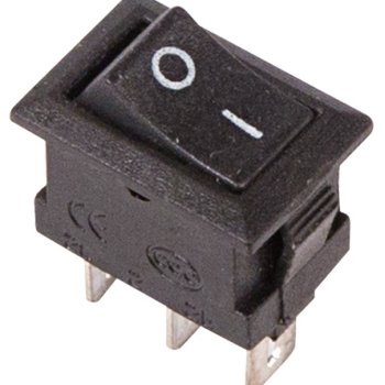 Выключатель Rexant вкл-вкл  3А микро черный (10)