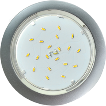 Светильник точечный GX53 серебро Ecola 5355 (10/50)