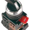 Переключатель IEK АLС-22 I-O 1з+1р черн.длин.рукоят.2 фикс.полож. (10)