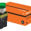 Переключатель TDM BK 2365  2 положения зеленый 1з+1р (10/160)