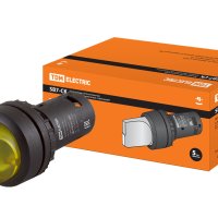 Переключатель TDM SB7-CK2561 I-O 1з желтый (10)
