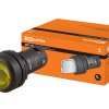 Переключатель TDM SB7-CK3565-24V I-O-II 1з+1р подсветка короткая ручка желтый (10)