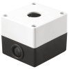 Kорпус IEK КП101 для кнопок 1место белый (10)