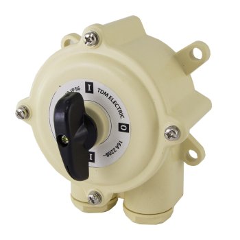 Переключатель пакетный 2P 63А 220В IP56 TDM ПП 2-63/Н2 (12)