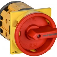 Переключатель кулачковый 3P 25А IP40/IP20 IEK аварийная закрытая рукоятка схема 10 ("откл-вкл")