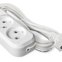 Удлинитель 2гнезда  3м без заземления ШВВП 1380Вт 2х0.75мм² Универсал У6-011 (60)