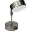 Ecola GX53 FT4173 светильник поворотный на среднем кроншт. сатин-хром 210х80