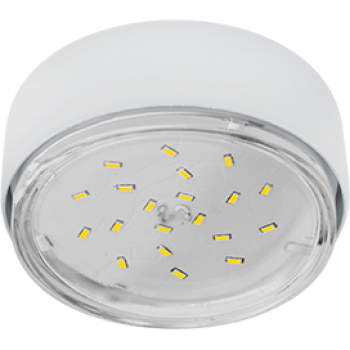 Светильник точечный накладной GX53 белый Ecola FT8073 (50)