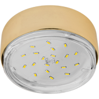 Светильник точечный накладной GX53 золото Ecola FT8073 (50)