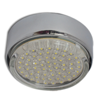 Светильник точечный накладной GX53 хром Ecola FT8073 (50)