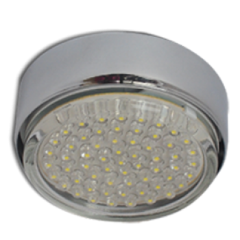 Светильник точечный накладной GX53 хром Ecola FT8073 (50)