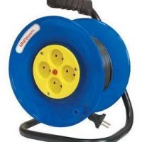 Удлинитель-катушка 4гнезда 20м без заземления ПВС 2200Вт 2x1мм² Универсал У10-014 (3)