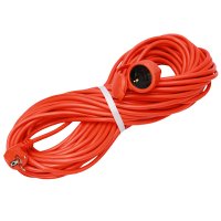 Удлинитель-шнур 1гнездо 10м без заземления ПВС 1300Вт 2x0.75мм² Универсал УШ-6 (35)