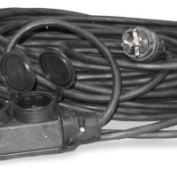 Удлинитель 3гнезда 20м с заземлением КГ 3700Вт 3x1.5мм² IP44 Союз (8)