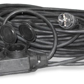 Удлинитель 3гнезда 20м с заземлением КГ 3700Вт 3x1.5мм² IP44 Союз (8)