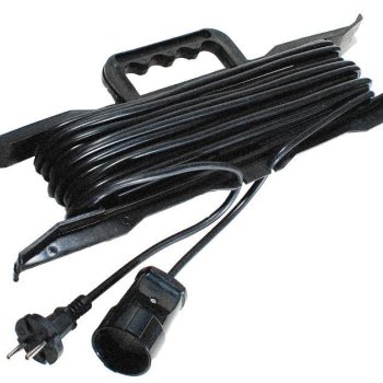 Удлинитель-рамка 1гнездо 50м без заземления ПВС 1300Вт 2x0.75мм² Союз (16)