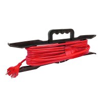 Удлинитель-рамка 1гнездо 10м без заземления ПВС 2х1мм² 2200Вт DOMTOK (15)