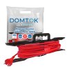 Удлинитель-рамка 1гнездо 20м без заземления КГ 2х1,5мм² 3500Вт IP44 DOMTOK АРКТИК