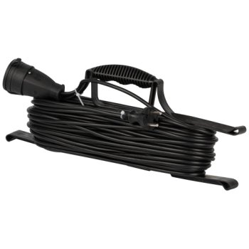 Удлинитель-рамка 1гн 30м б/з ПВС 1300Вт 2x0.75мм² IP44 Greenline (6)