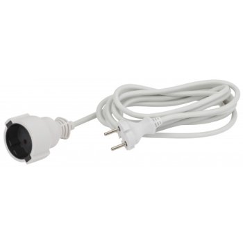 Удлинитель 1гнездо  3м без заземления ПВС 1300Вт 2x0.75мм² Эра (10)