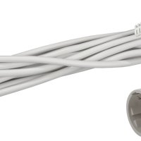 Удлинитель 1гнездо  3м с заземлением ПВС 2200Вт 3x0.75мм² Эра (10)