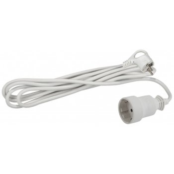 Удлинитель 1гнездо  5м с заземлением ПВС 2200Вт 3x0.75мм² Эра (10)