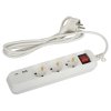 Удлинитель 3гнезда  3.0м с/з выкл ПВС 2200Вт 3x0.75мм² USB+TypeC Эра (20)
