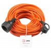 Удлинитель-бухта 1гн 30м с/з ПВС 2200Вт 3x1мм² оранжевый Эра