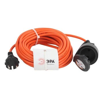 Удлинитель силовой ЭРА UPx-1-2x0.75-10m-IP44 в бухте б/з 1 гн 10м ПВС 2х0.75
