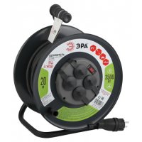 Удлинитель-катушка 4гн 20м с/з выкл КГ 3500Вт 3x2.5мм² IP44 Эра (2)