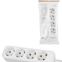 Удлинитель 4гн  3м с заземлением ПВС 3680Вт 3x1мм² НАРОДНЫЙ (36)