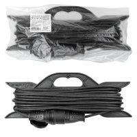 Удлинитель-рамка 1гн 20м с заземлением КГ 3700Вт 3x1.5мм² IP44 TDM Народный (5)