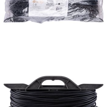 Удлинитель-рамка 1гн 40м без заземления ПВС 2200Вт 2x1мм² TDM Народный (5)